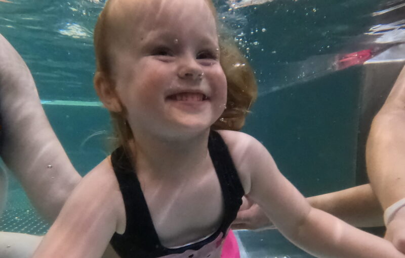 Påmelding til svømmekurs for baby og småbarn med Vannvettene.