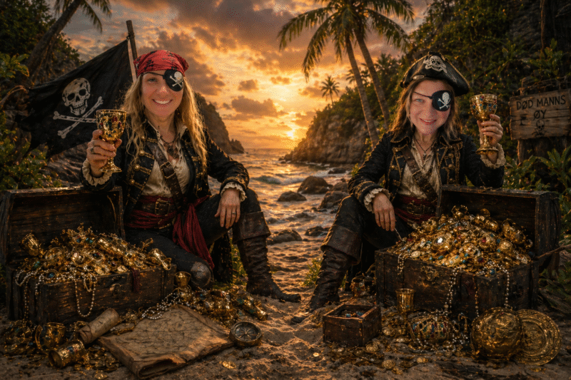 Sjørøverne med skatten